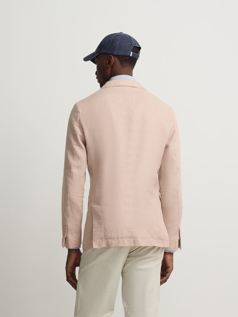 Coral comfort blazer