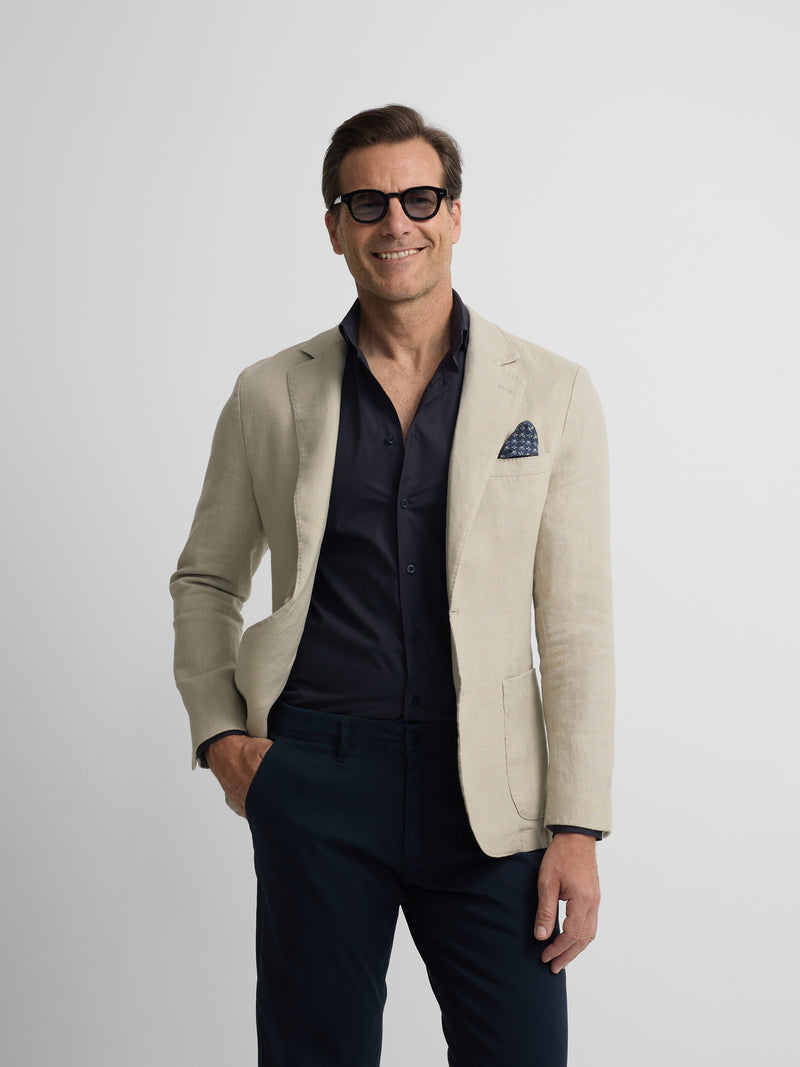 Blazer comfort bege