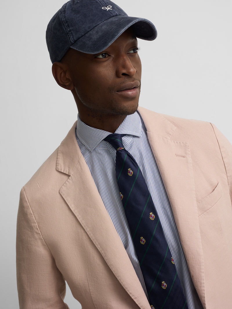 Coral comfort blazer