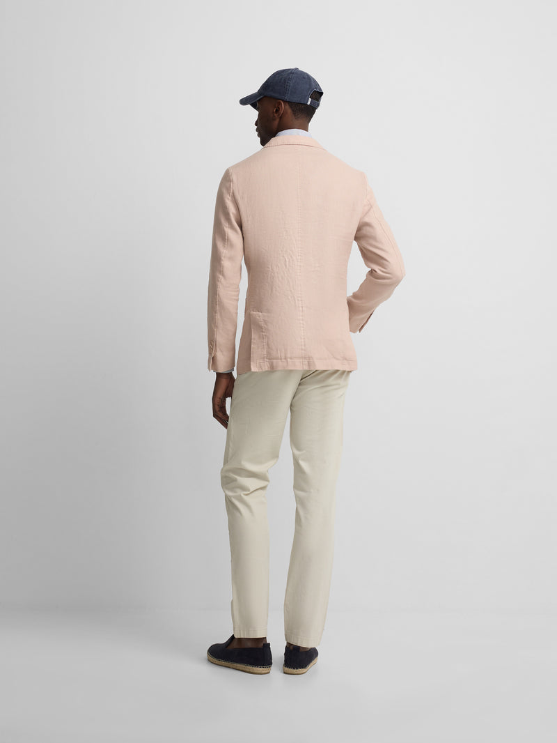 Coral comfort blazer