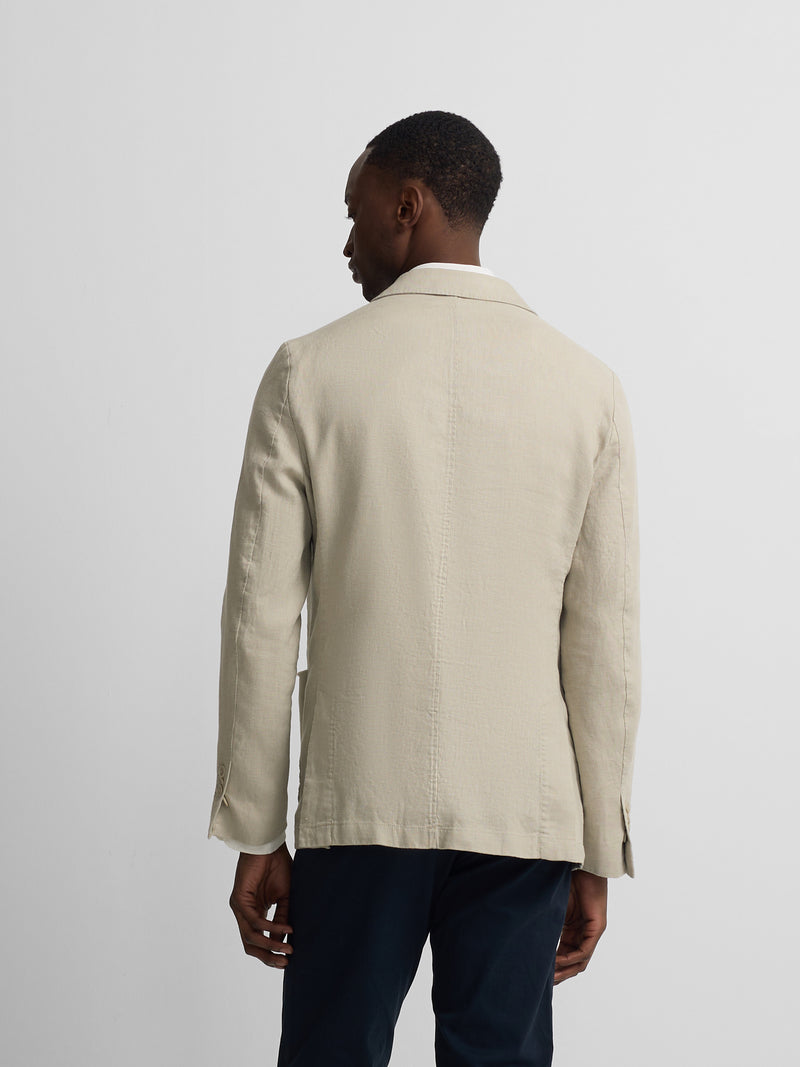 Veste croisée confort beige
