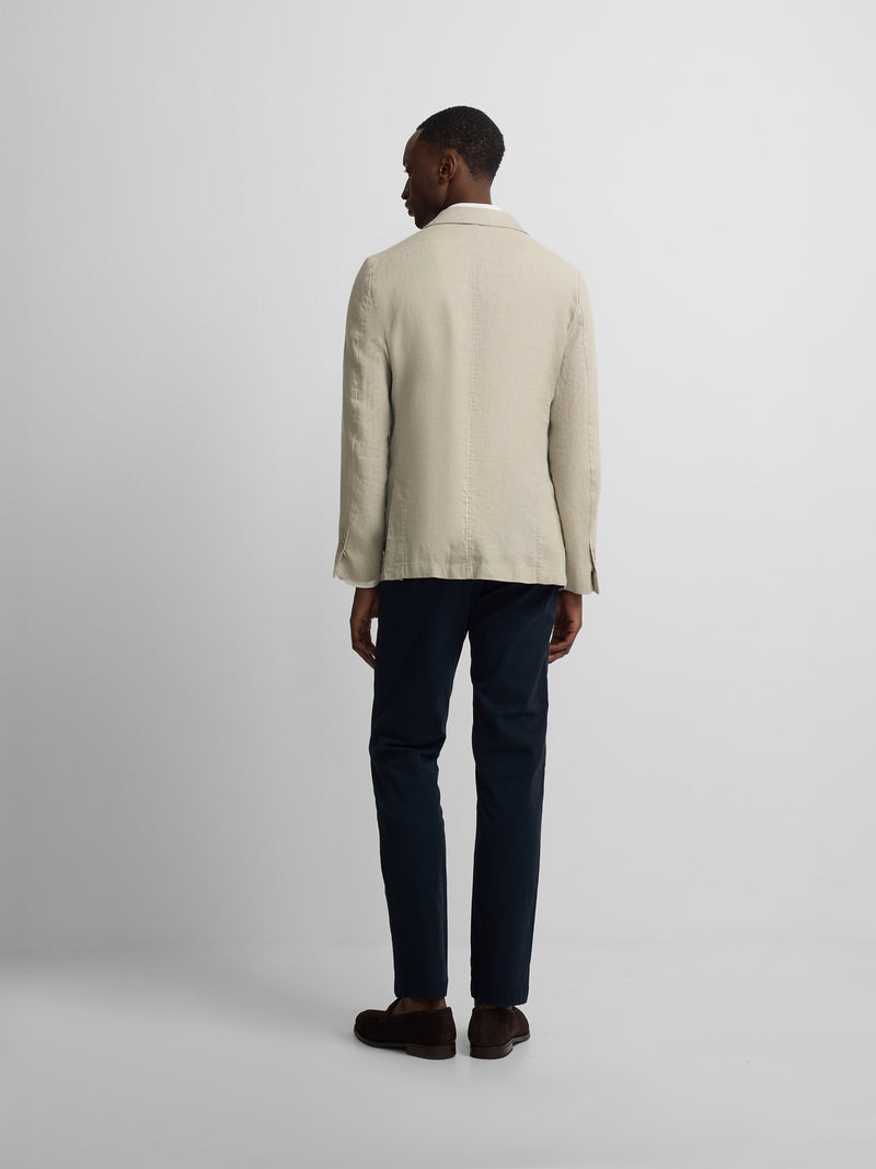 Veste croisée confort beige