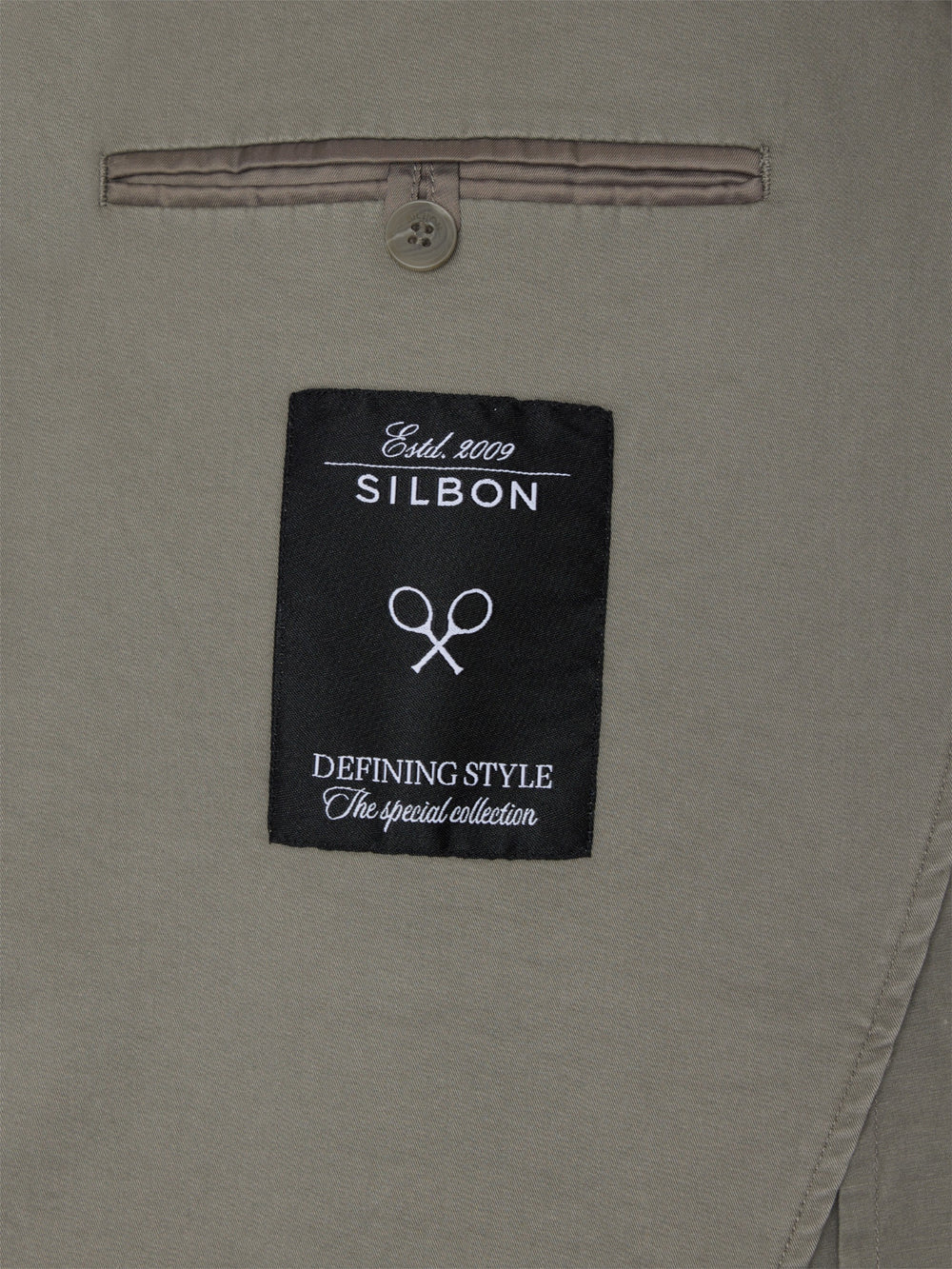 Americana casual verde gris