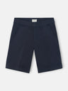 Classic navy blue Bermuda shorts