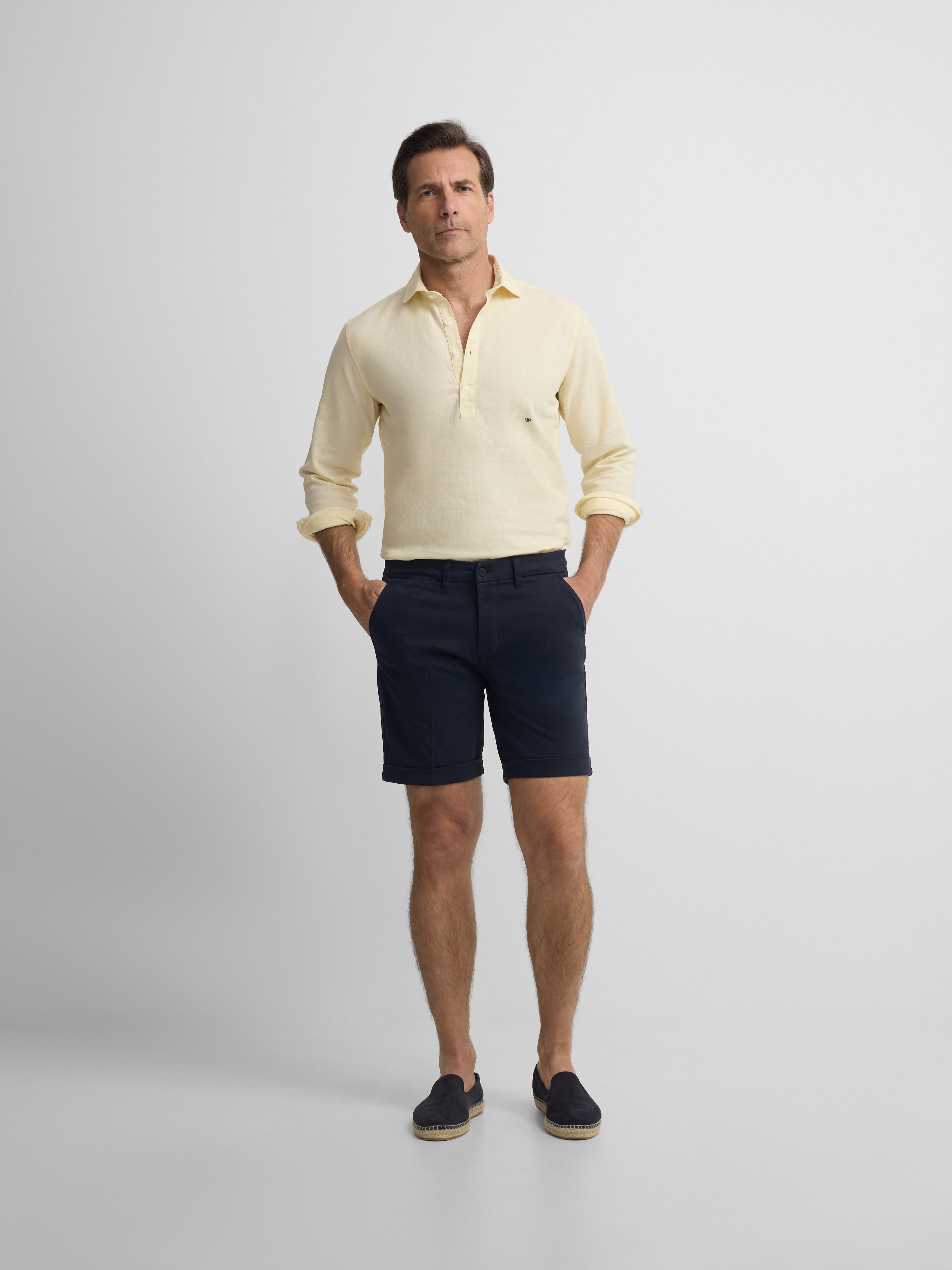 bermuda bleu marine classique