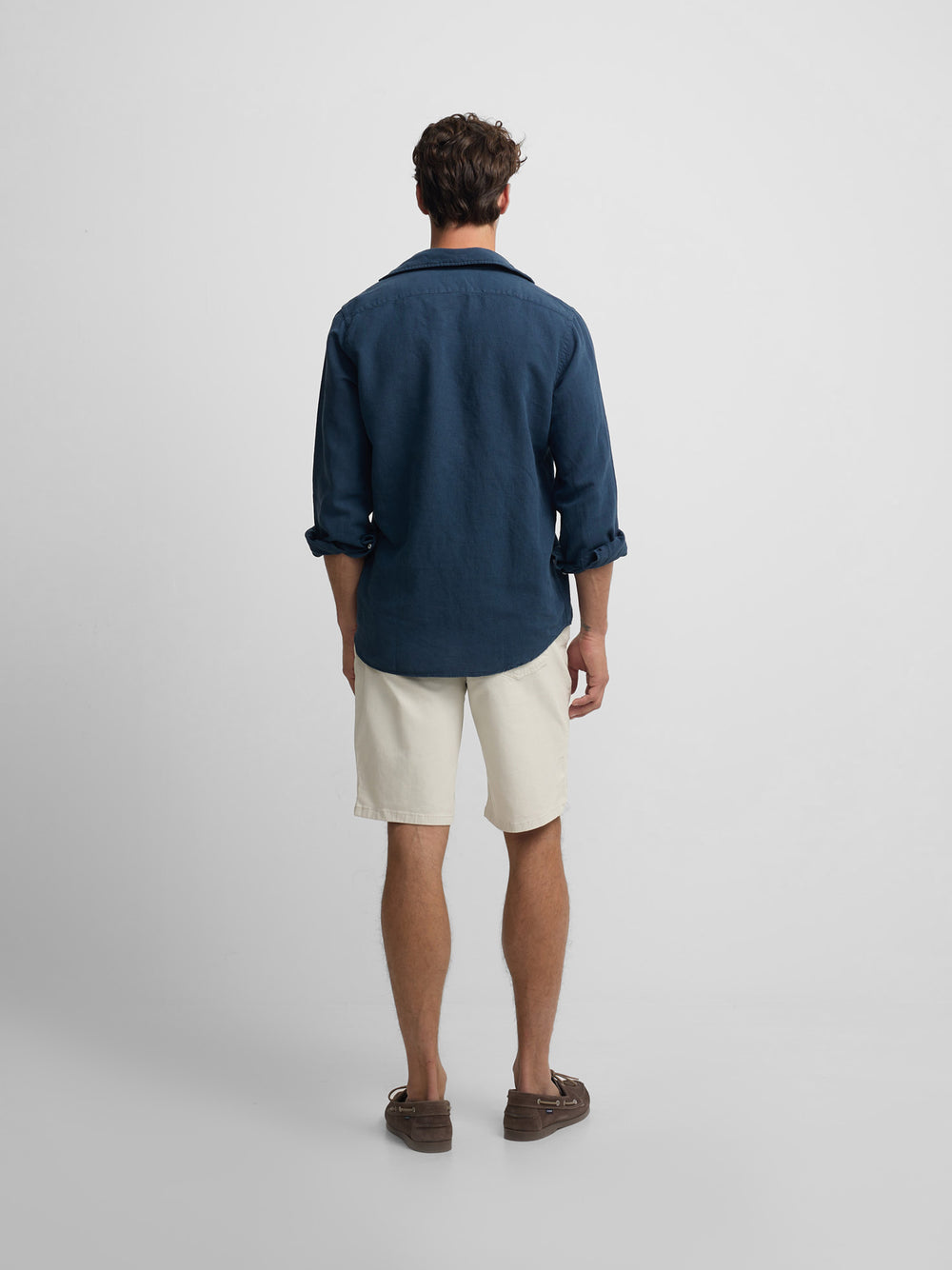 Bermuda cinco bolsillos piedra