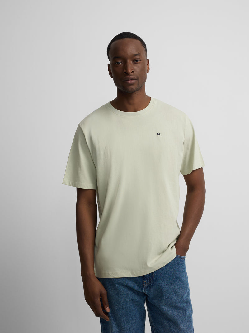 Camisola minilogo verde claro