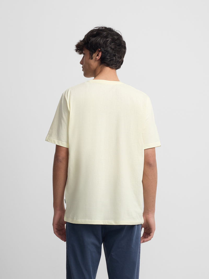T-shirt minilogo amarelo