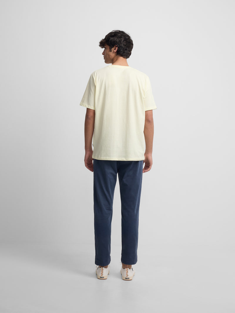 T-shirt minilogo amarelo