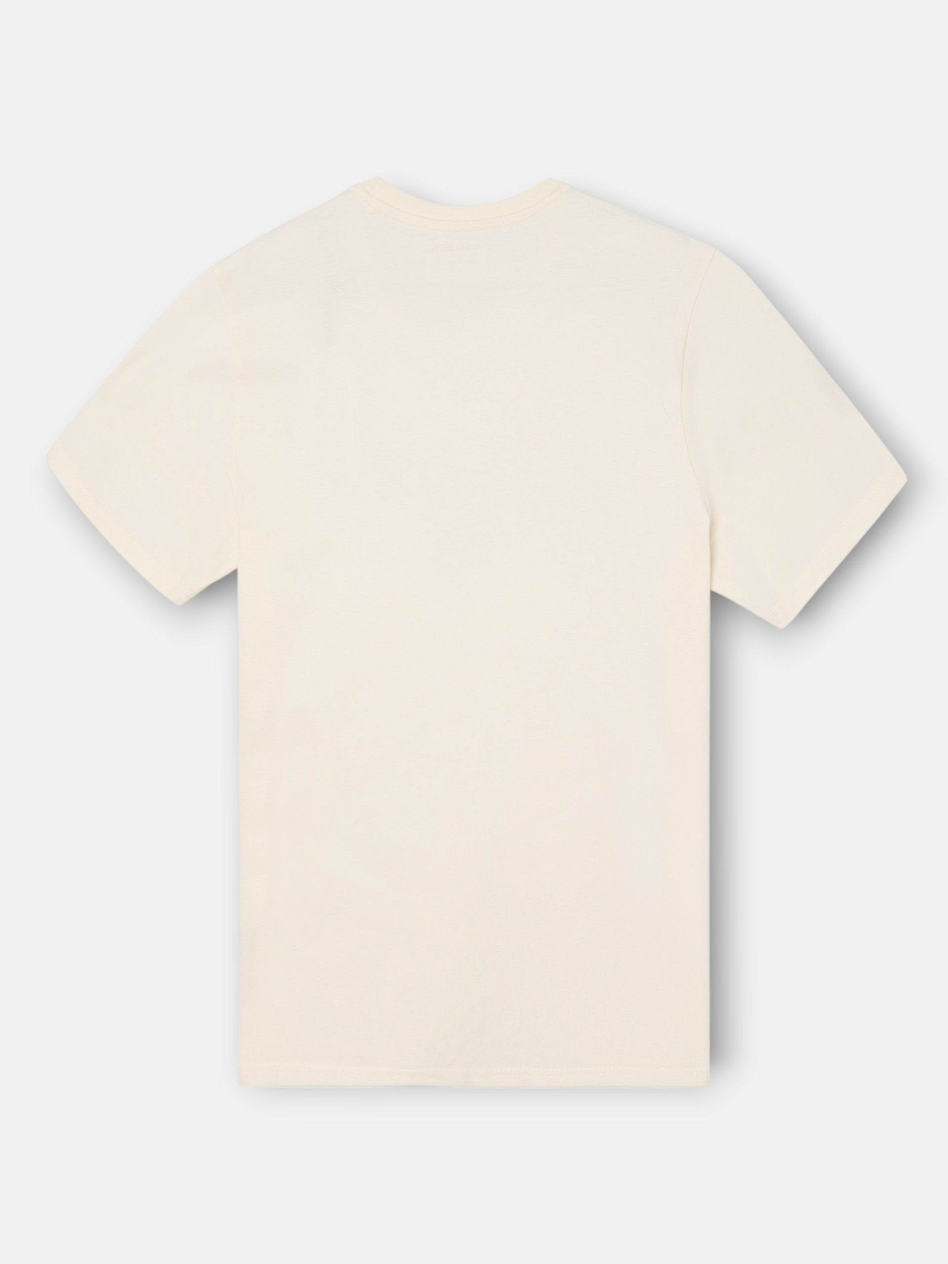 Camiseta raqueta media crema