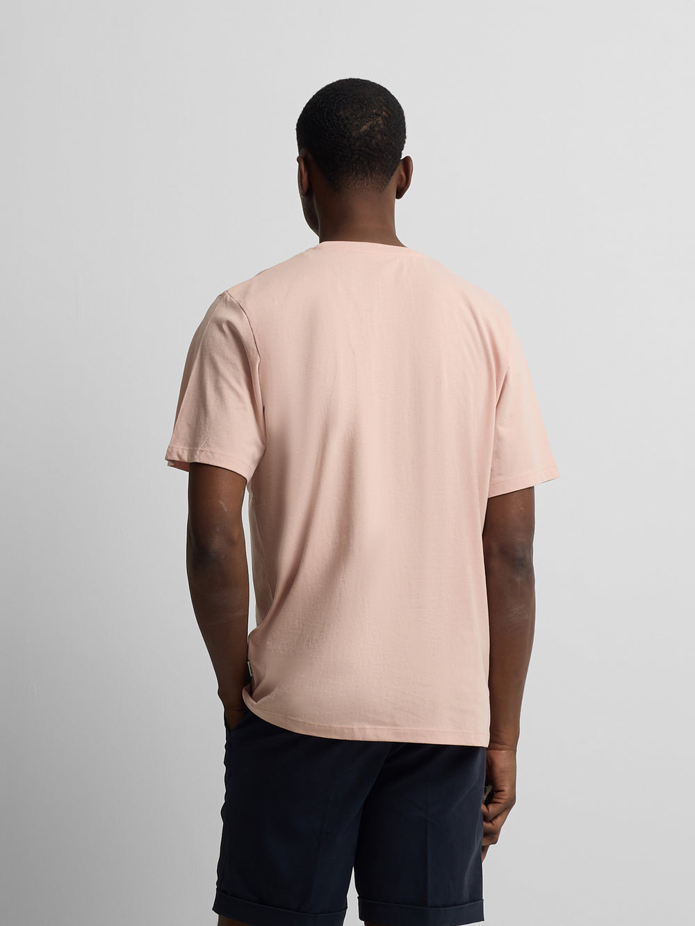 Camiseta minilogo rosa