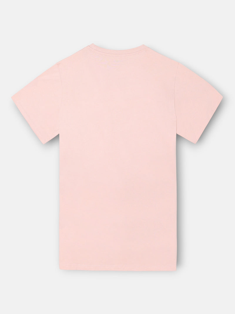 Camisola minilogo rosa