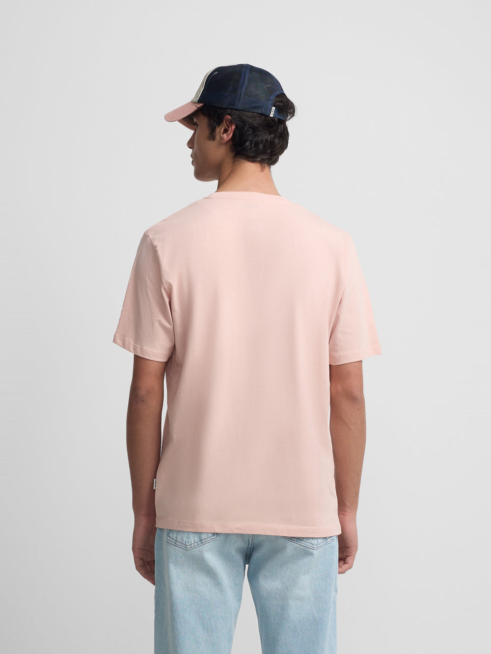 Camiseta minilogo rosa