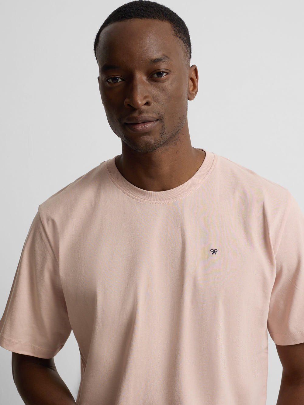 Camiseta minilogo rosa