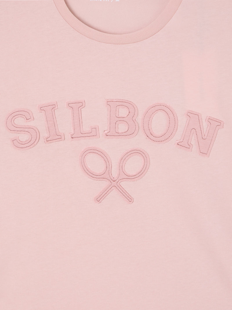Camisola raquete meia rosa