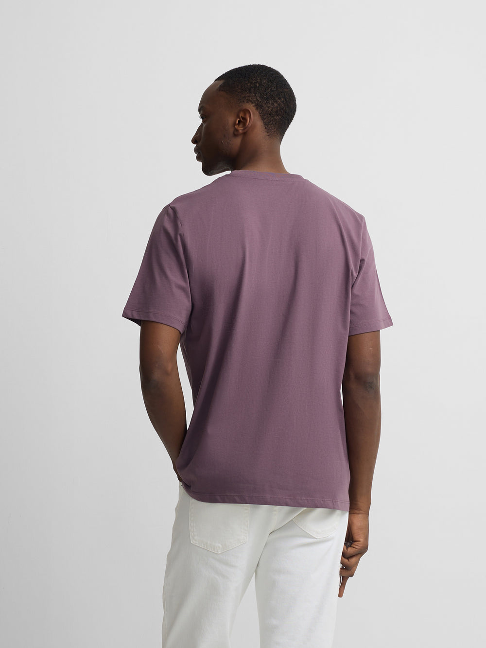 Camiseta minilogo burdeos