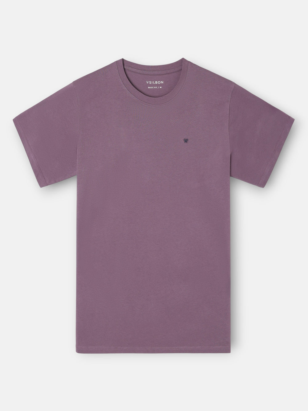 Camiseta minilogo burdeos