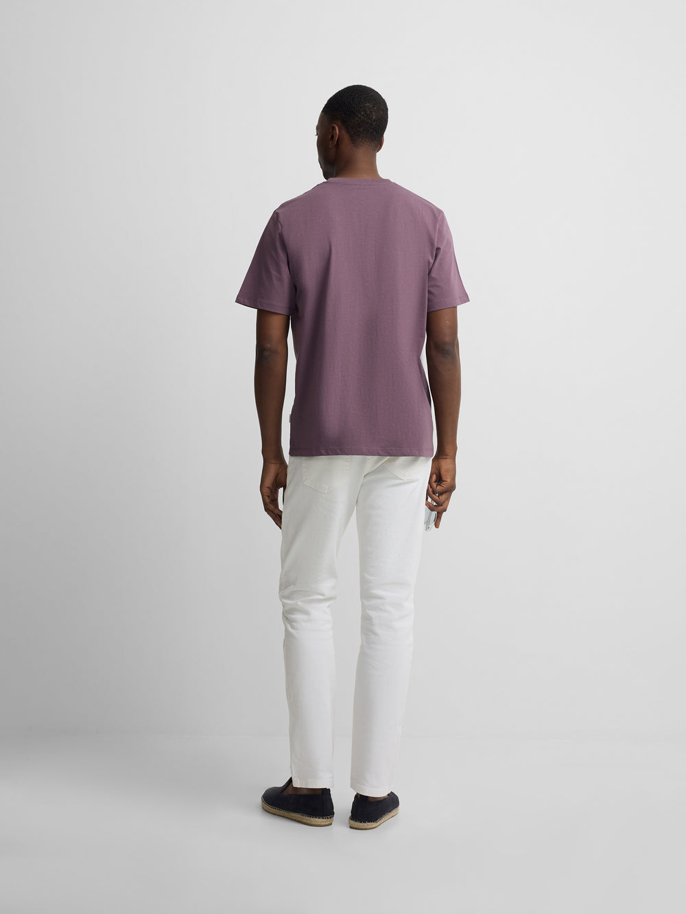 Camiseta minilogo burdeos