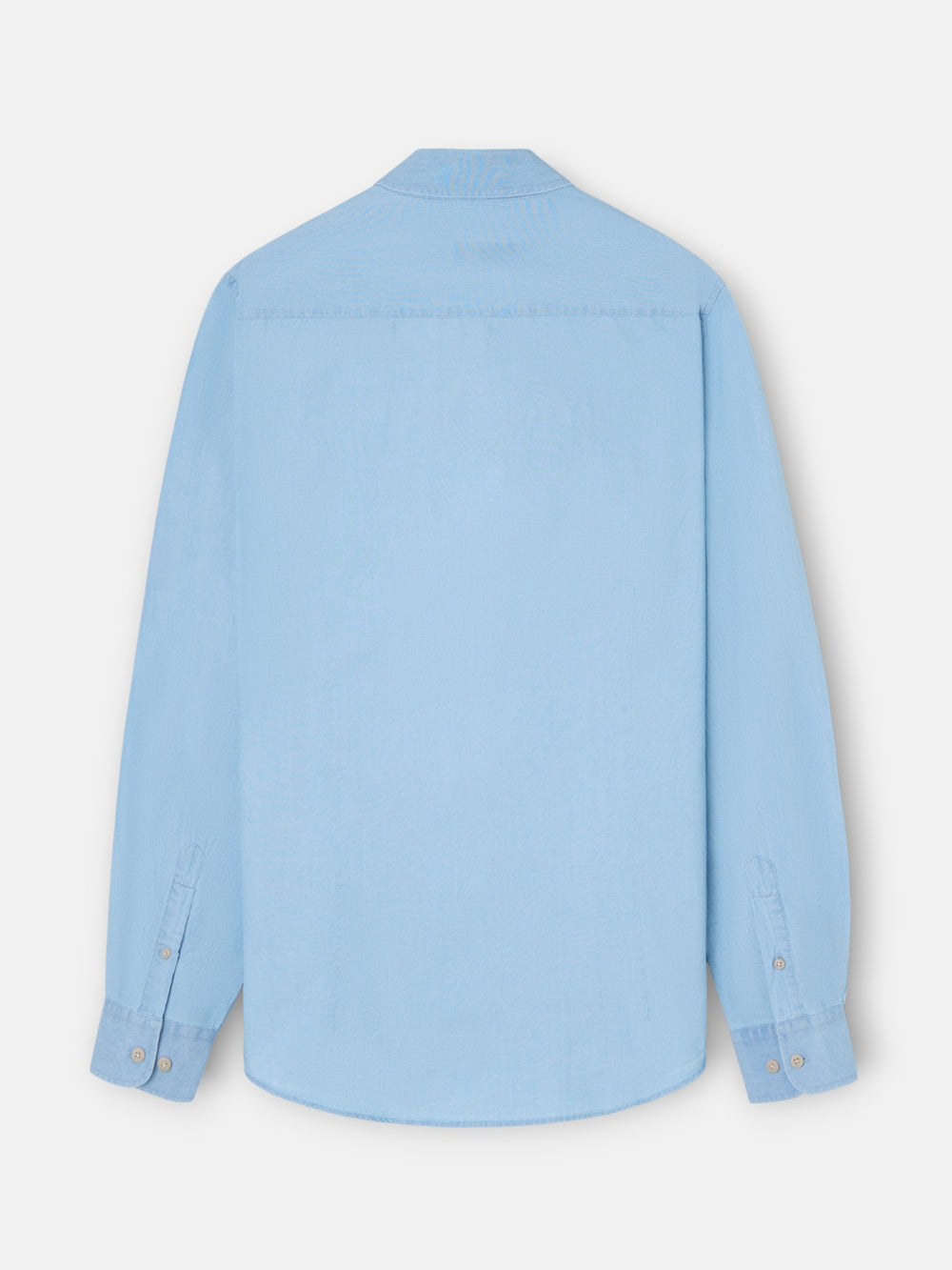 Camisa desportiva denim azul claro