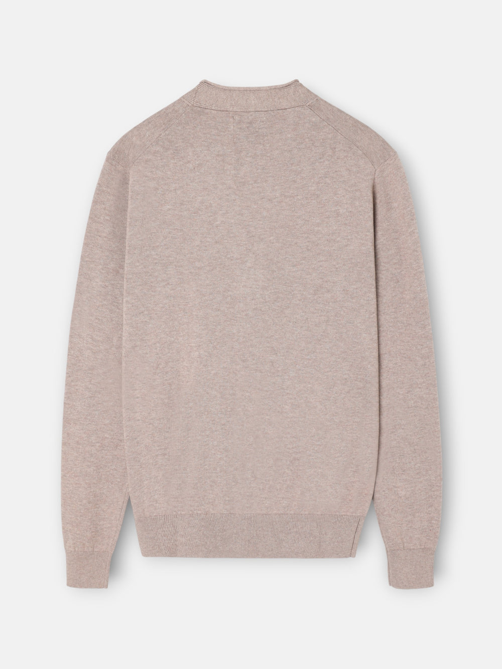 Cardigan botones beige medio