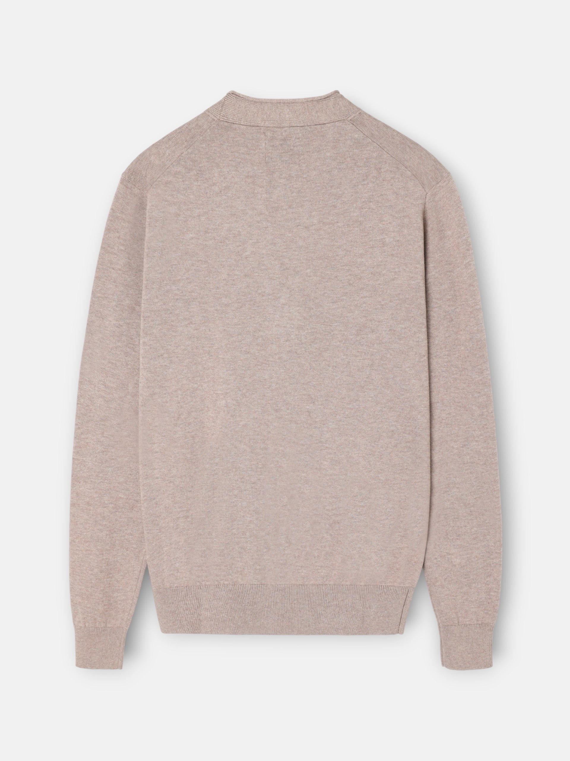 Cardigan botones beige medio