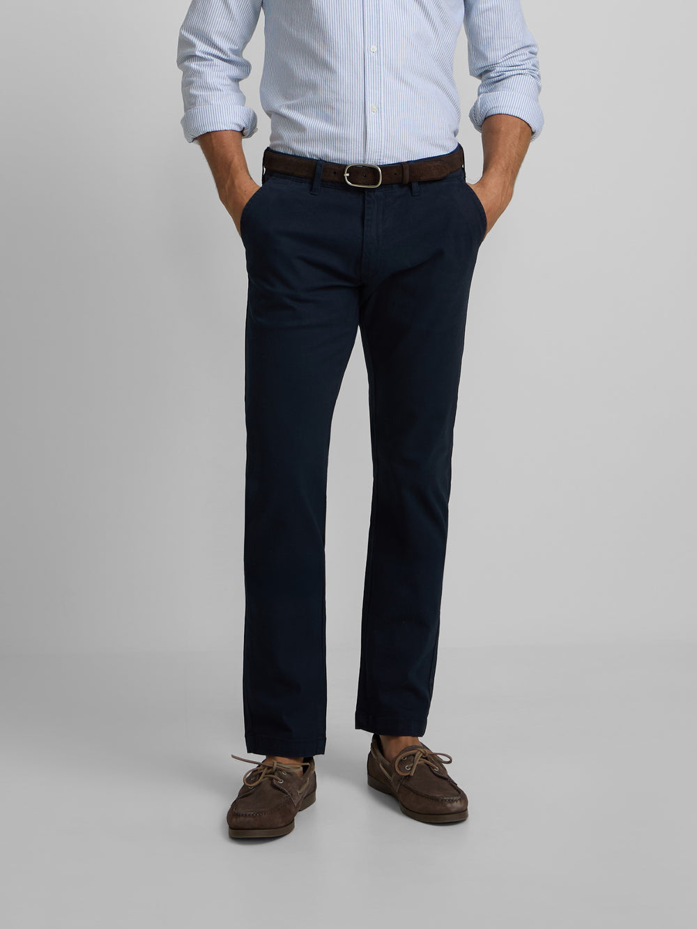 Pantalon chino sport bleu marine