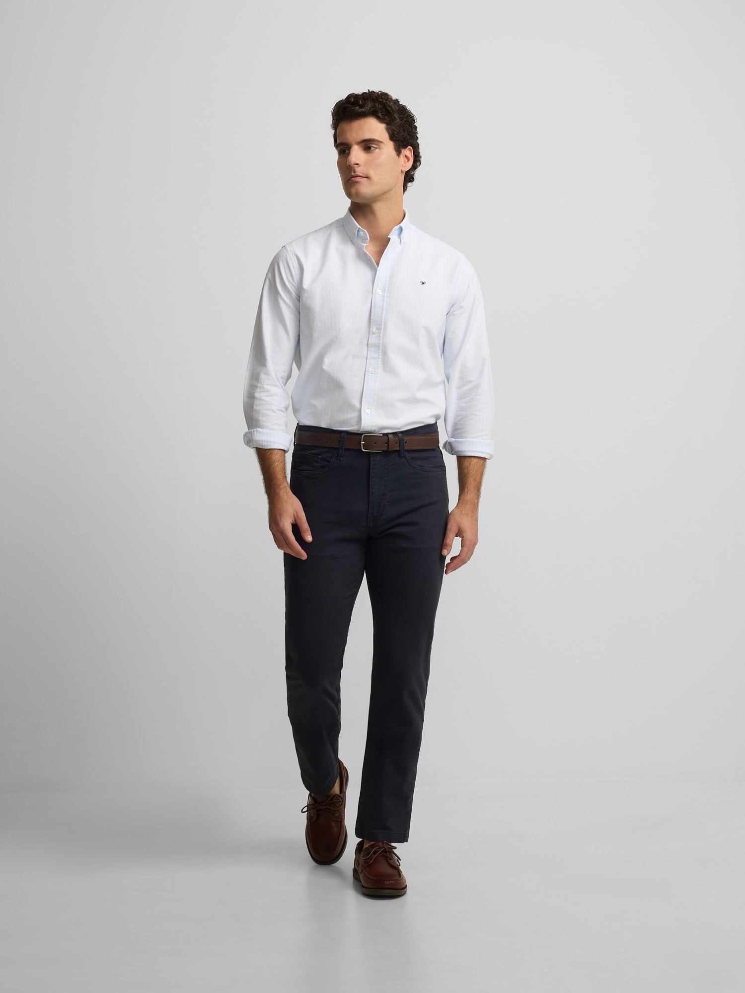 Pantalon sport cinco bolsillos azul navy