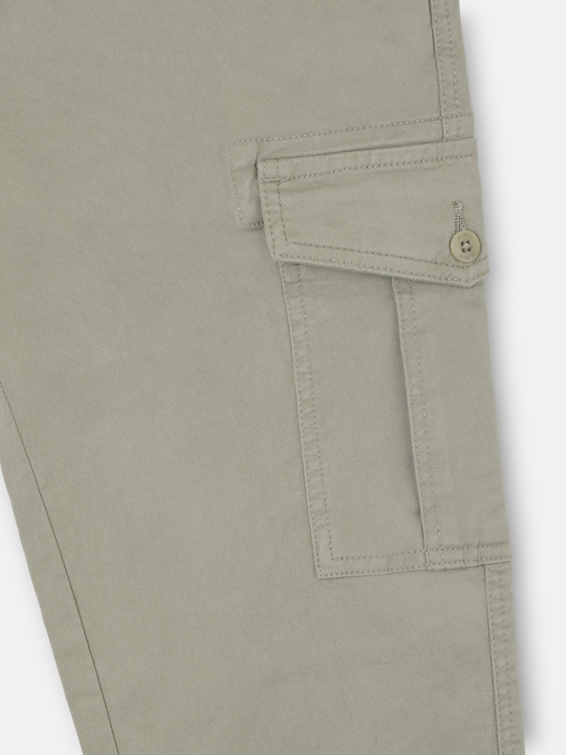 Pantalon cargo sport vert moyen