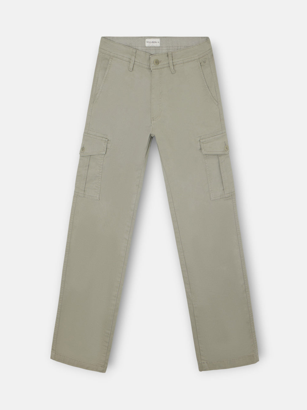 Pantalon sport cargo verde medio