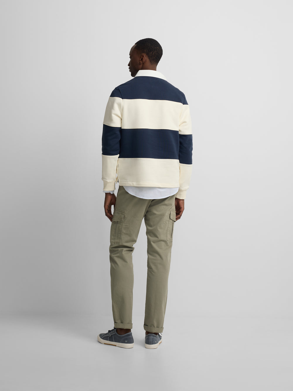 Pantalon sport cargo verde medio