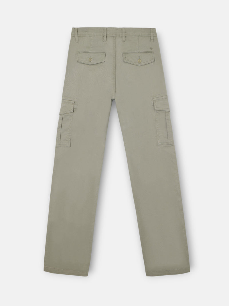Pantalon cargo sport vert moyen
