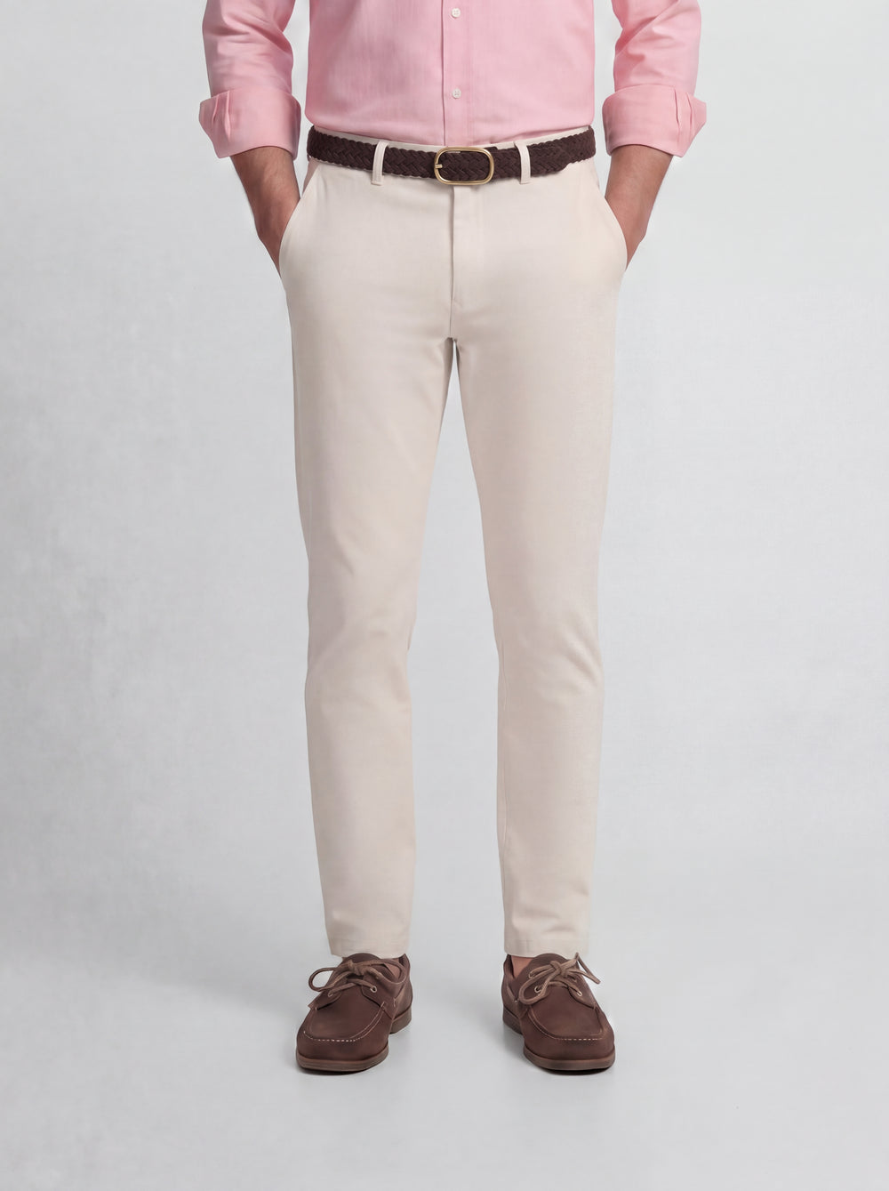 Stone sport chino trousers