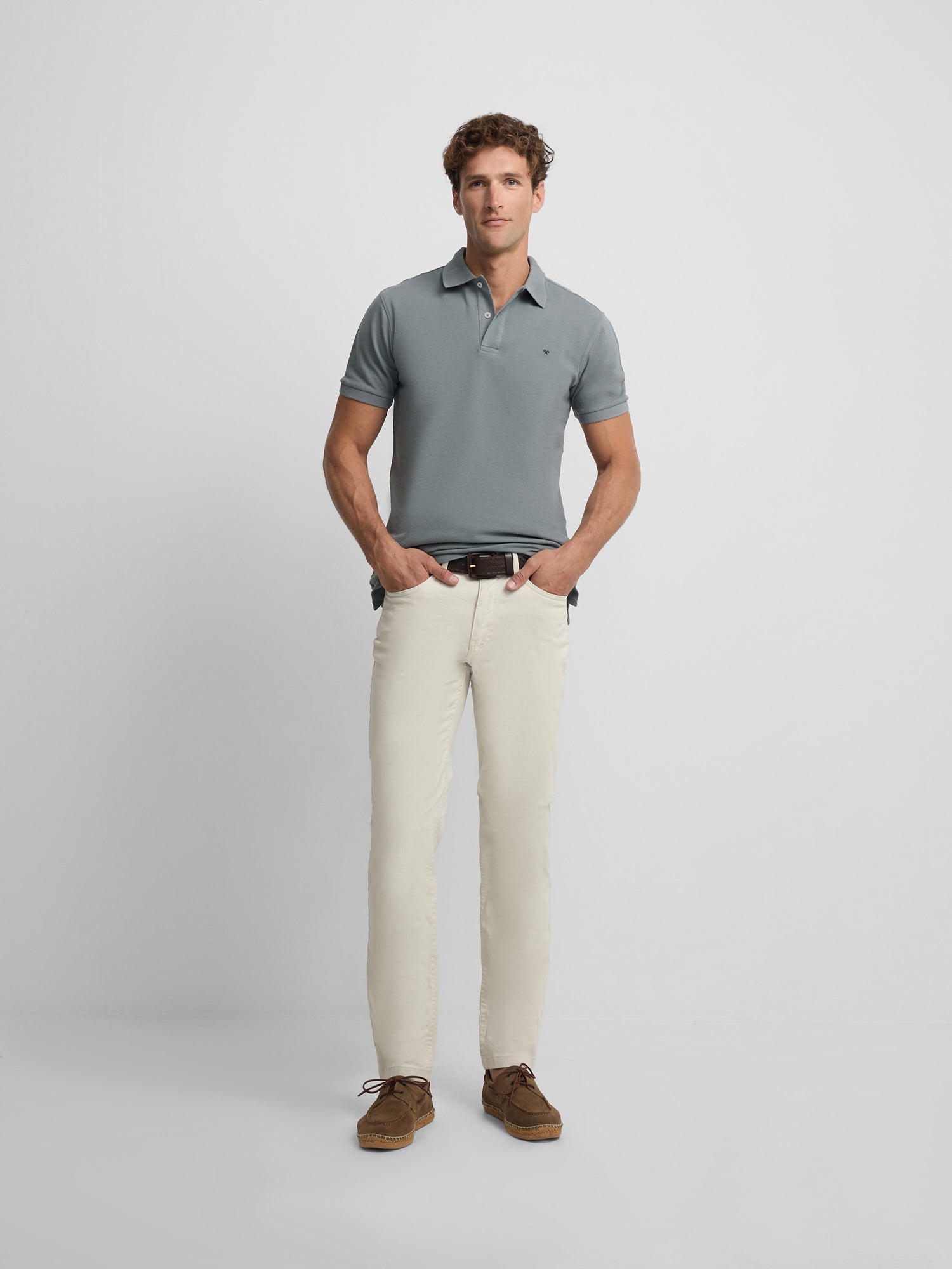 Stone five-pocket sport pants
