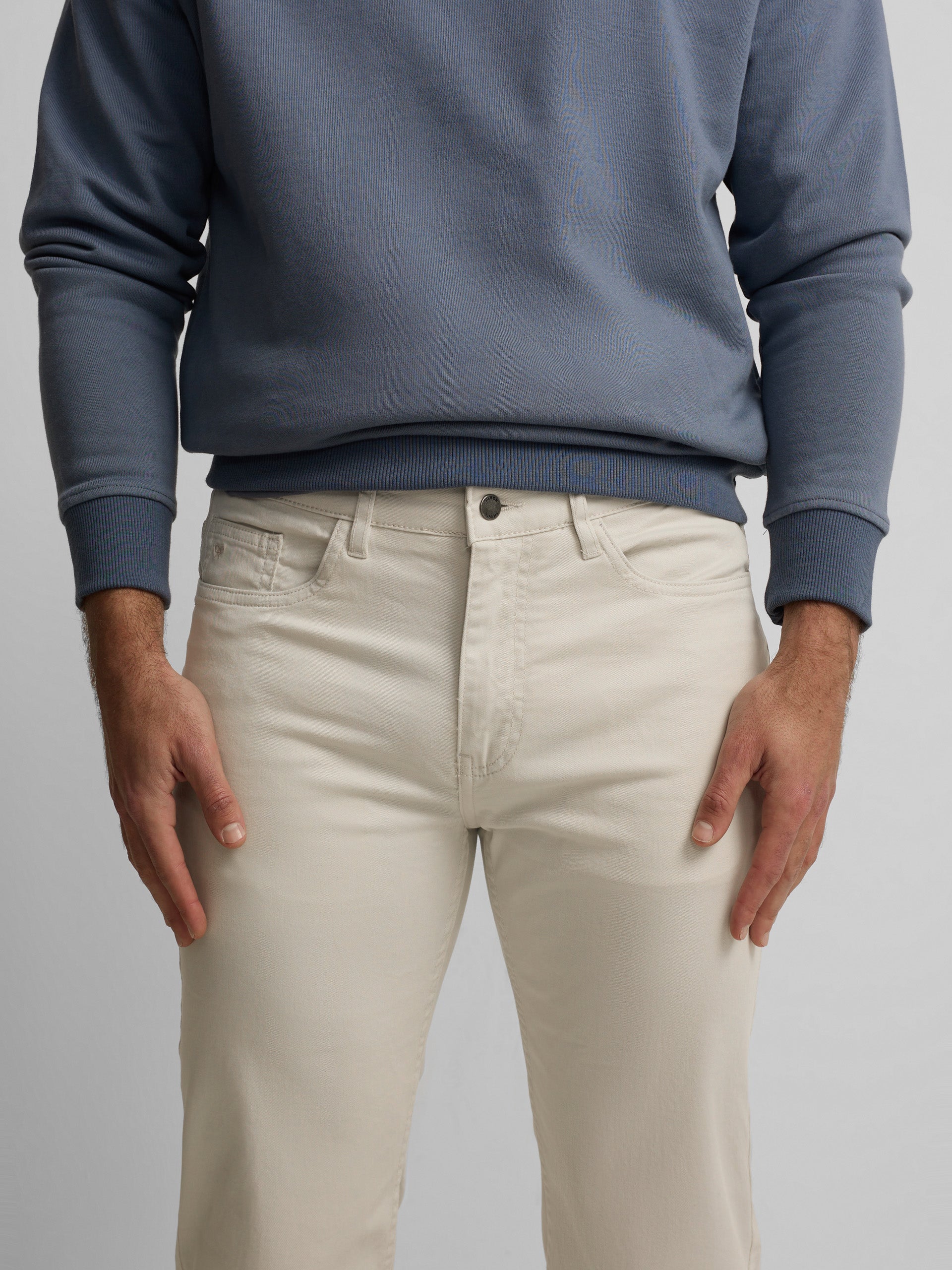 Stone five-pocket sport pants