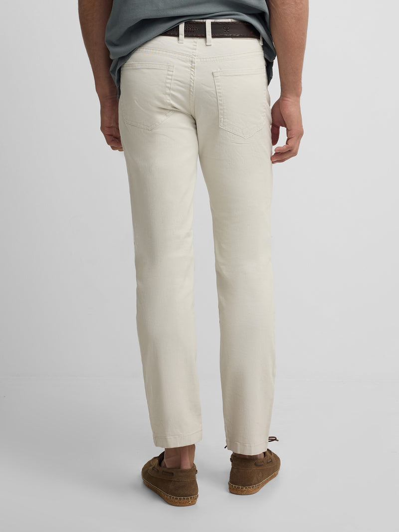 Pantalon sport cinq poches pierre