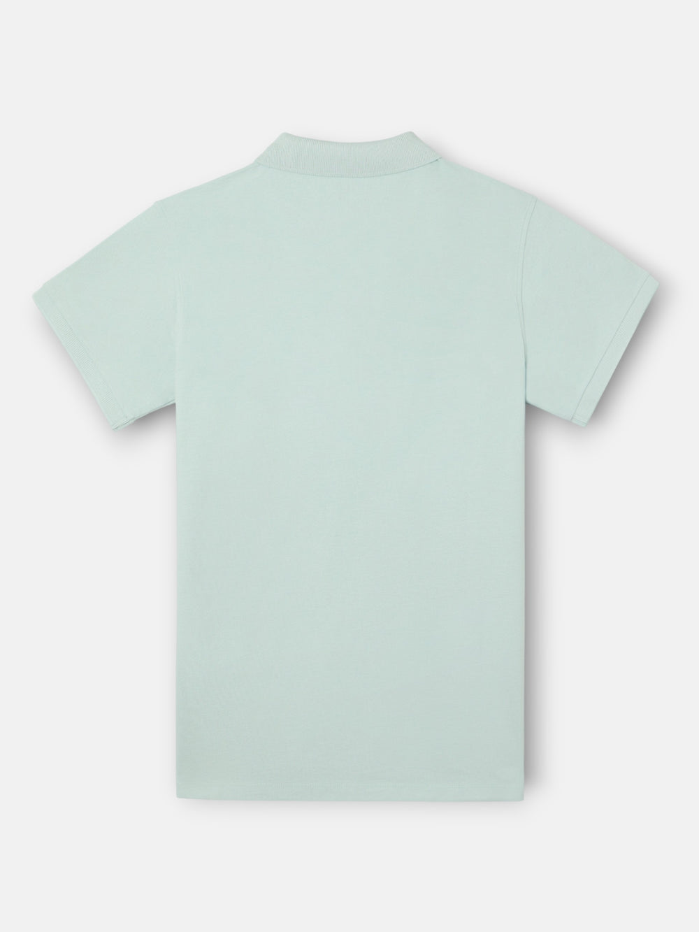Classic plain light blue polo shirt