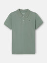 Polo clasico liso verde