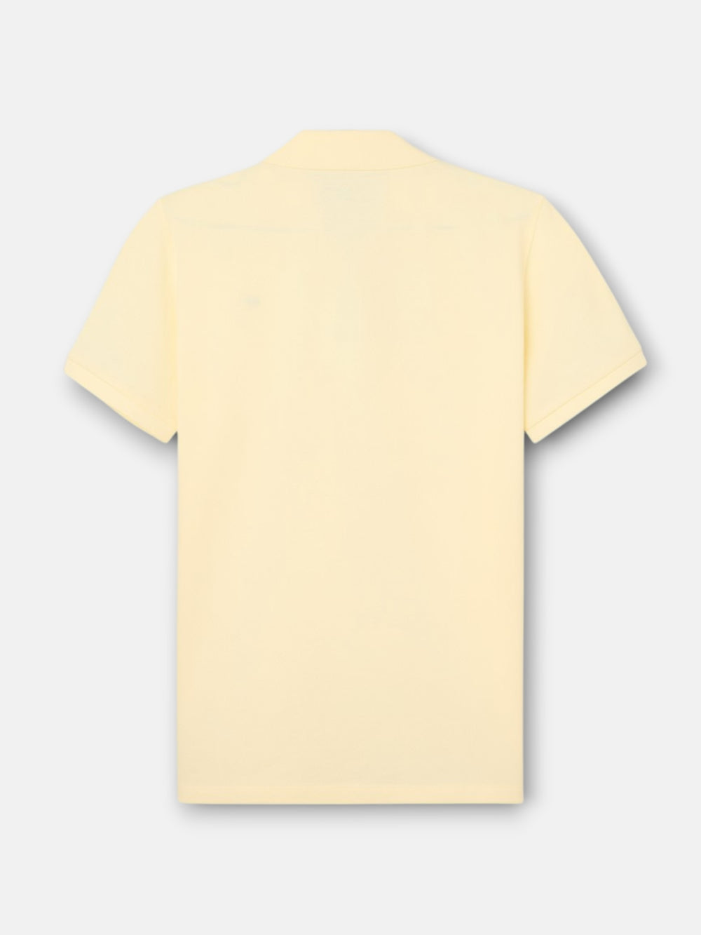 Polo clasico liso amarillo