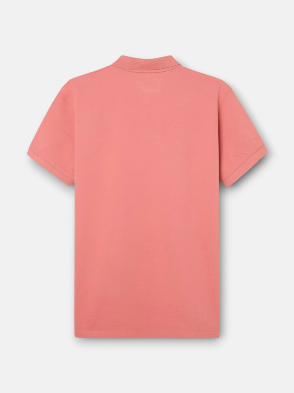 Polo clasico liso coral