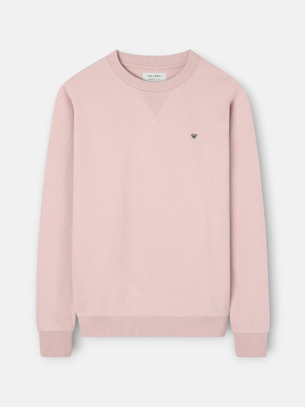Sweatshirt Silbon minilogo coral