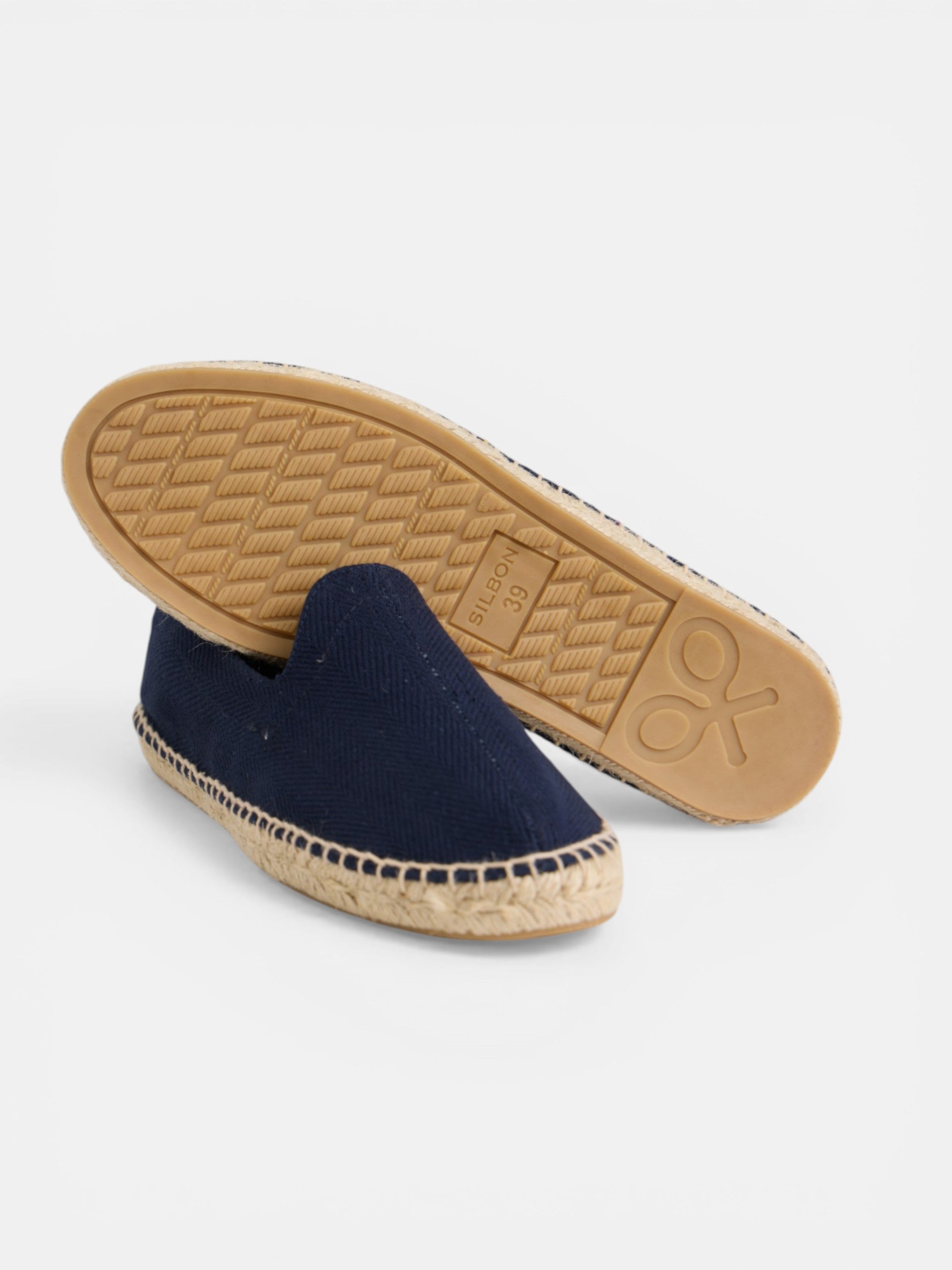 Alpargata miniparche azul marino
