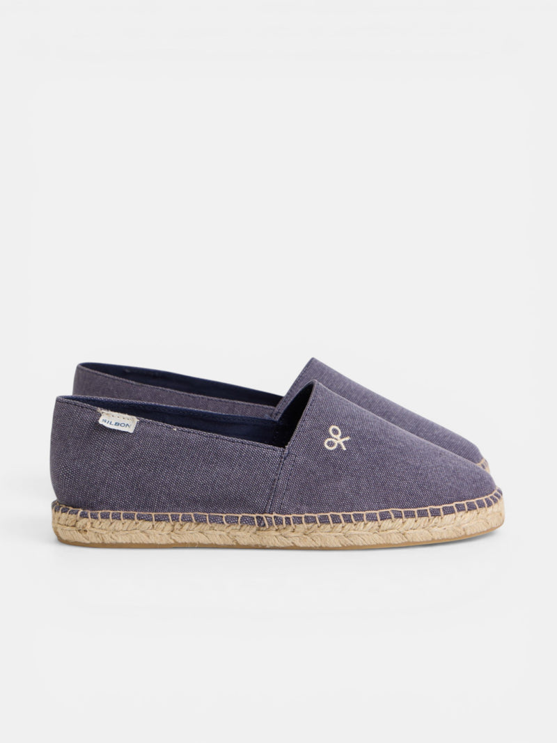 Silbon classic blue espadrille
