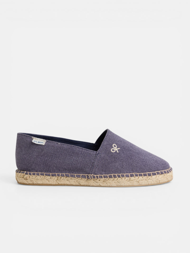 Silbon classic blue espadrille
