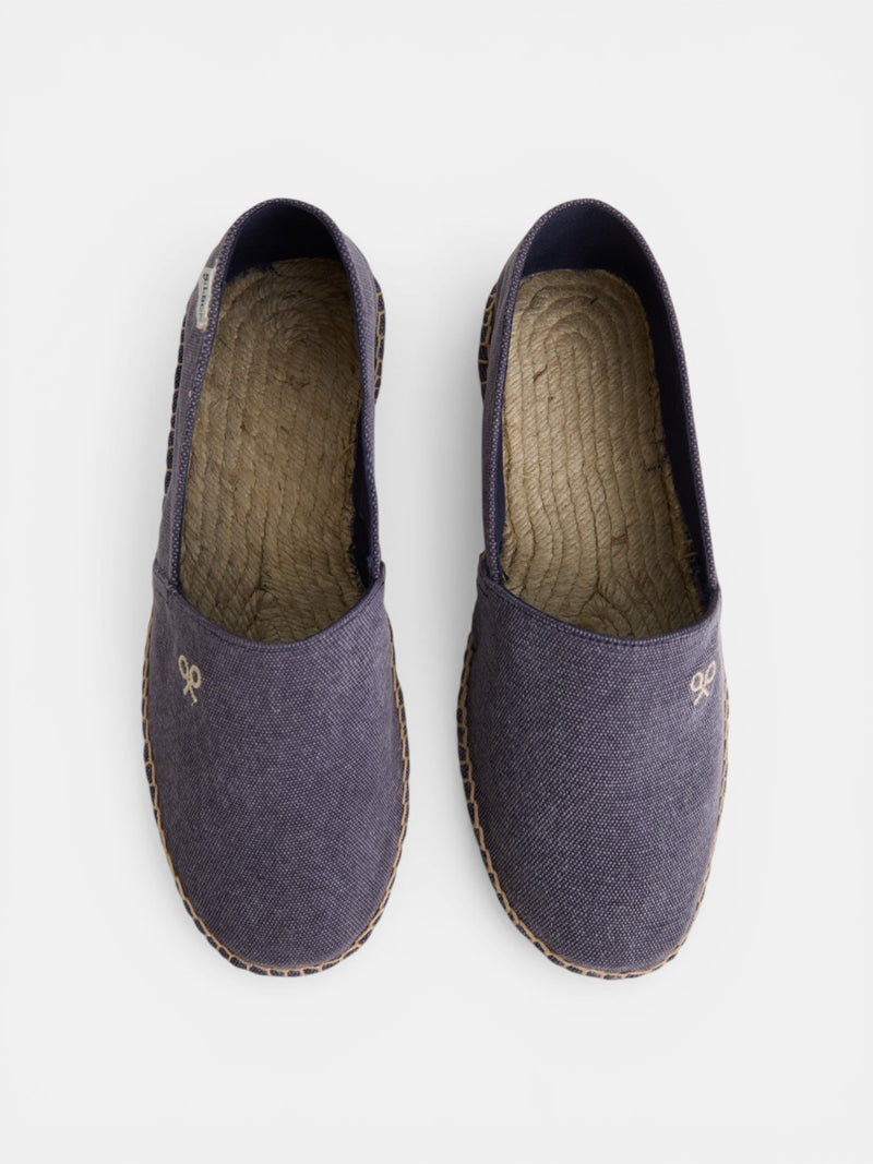 Silbon classic blue espadrille