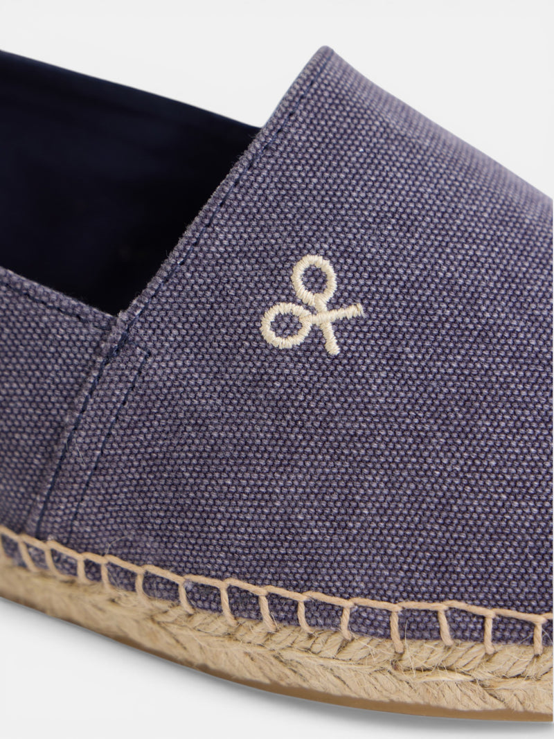 Silbon classic blue espadrille