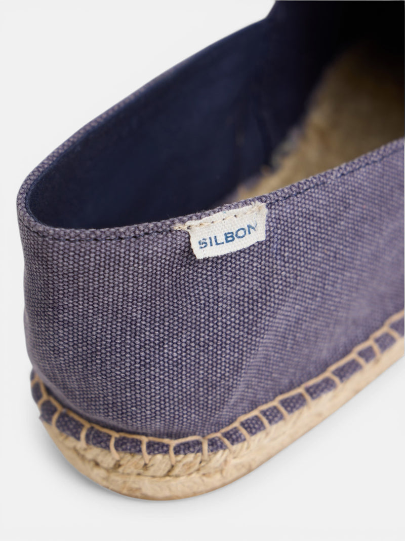 Silbon classic blue espadrille