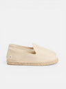 Beige mini patch espadrille