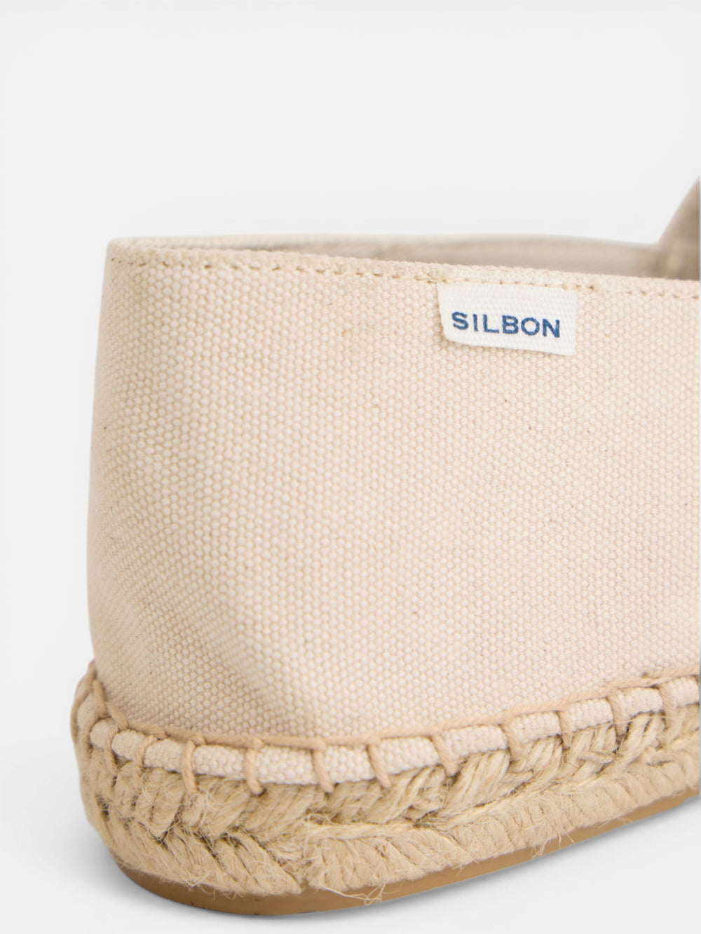 Alpargata Silbon classic beige