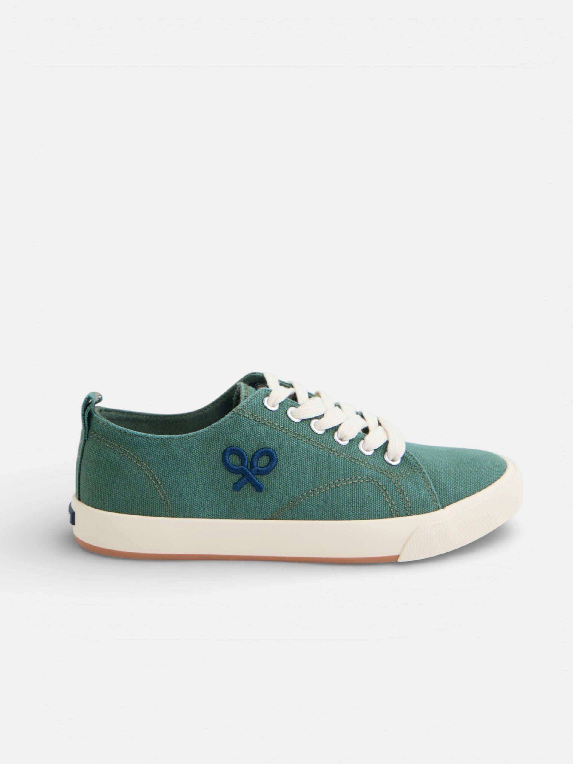 Classic green canvas sneaker