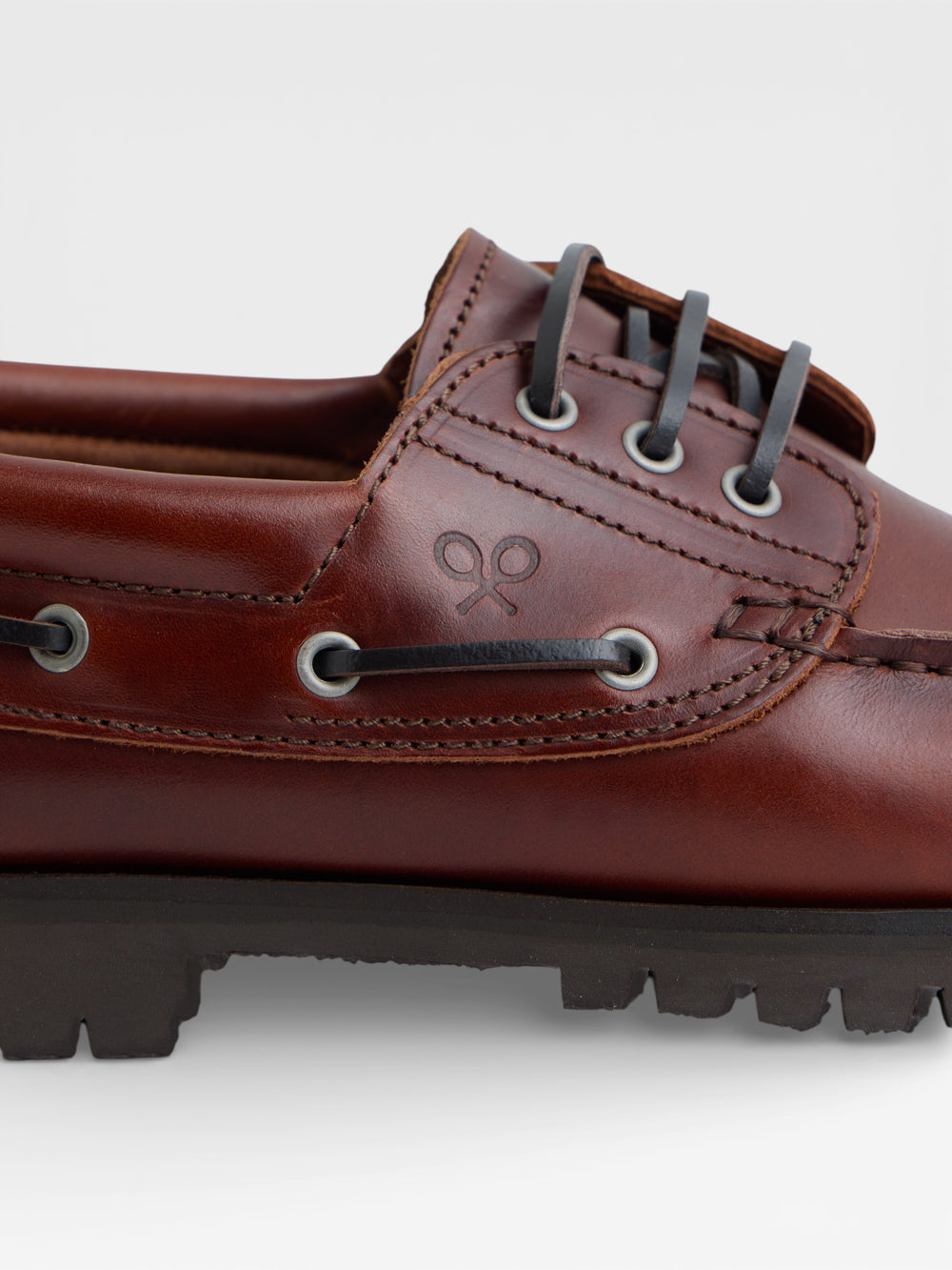 Classic light brown boat shoe